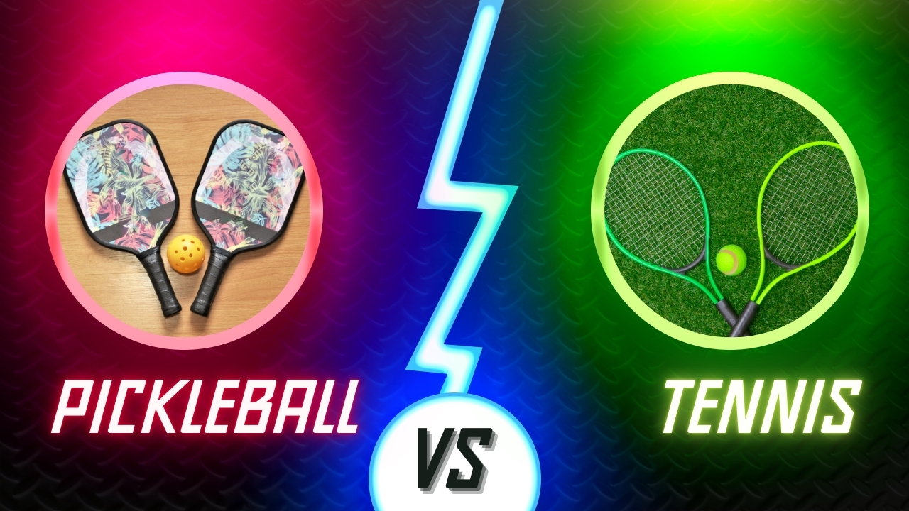 pickleball and tennis difference