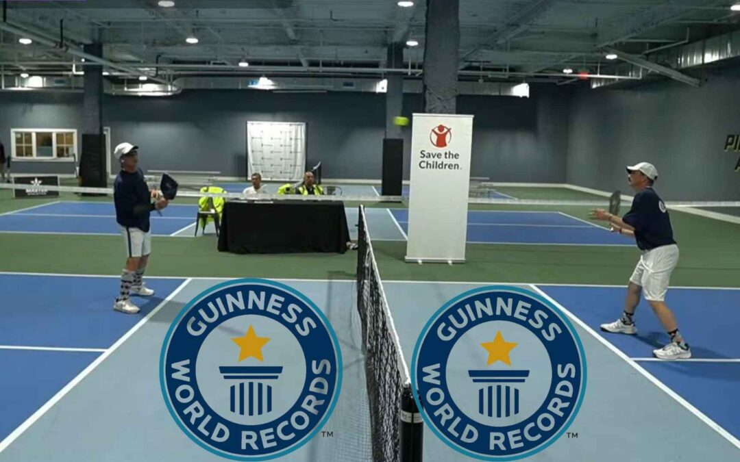 Pickleball Volley Rally Guinness World Record